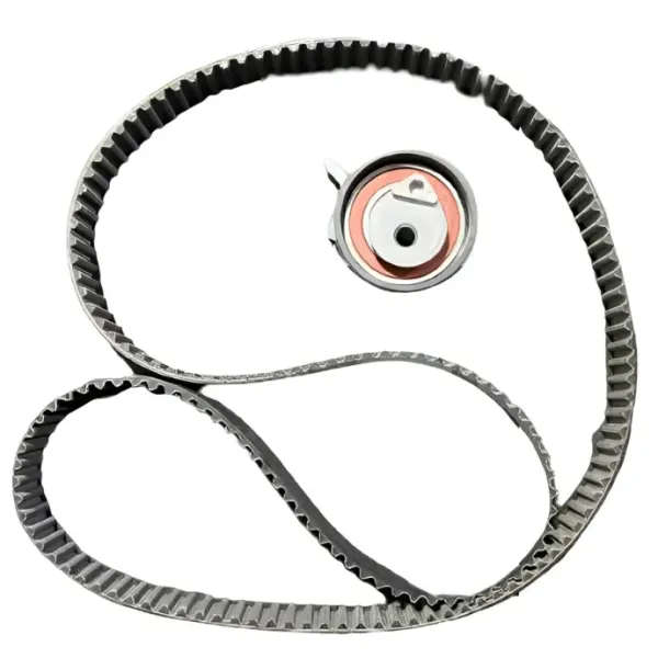 Kit de distribución con correa dentada, tensor y poleas para motor diesel