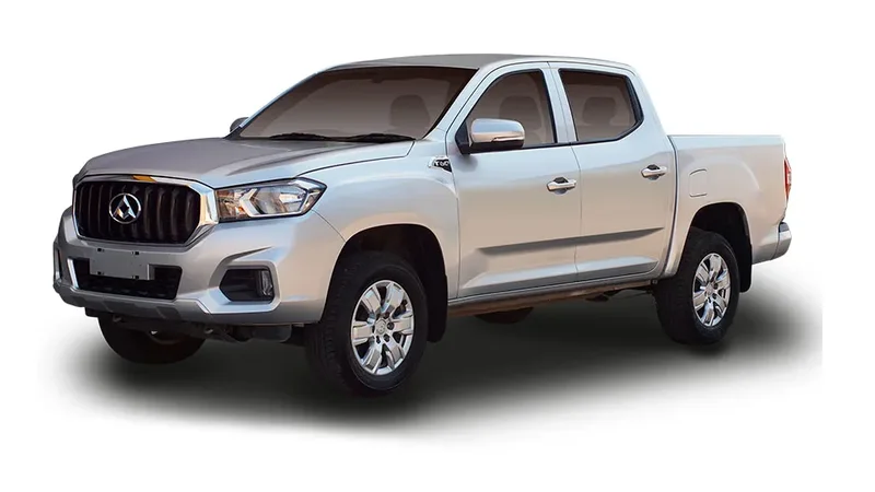 Maxus T60 doble cabina, con motor diesel construido bajo licencia VM Motori