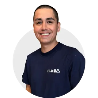 Fabián García, Técnico Mecánico de Rasa Motores