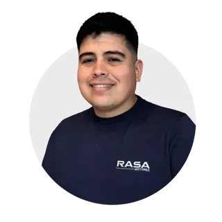 Luis Carlos Lobos, Técnico Mecánico de Rasa Motores